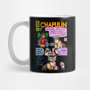 El Chapulín Colorado y el dueño de la cabaña ES Mug